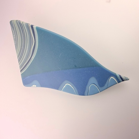 Jewelry - Lapel Pin Blue Mountain Jasper